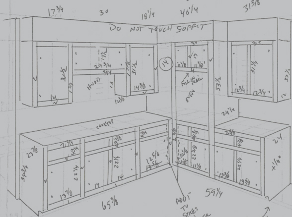 kitchen design blueprint