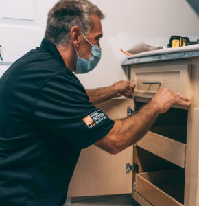 cabinet refacing installation